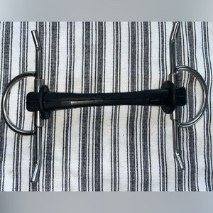 Poponcini Harmony Full Cheek Snaffle Horse Bit 5.25”